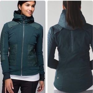 Lululemon Fleecy Keen Jacket - green size 12